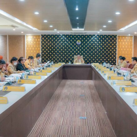 ประชุมคณะกรรมการบริหารมหาวิทยาลัยราชภัฏศรีสะเกษ ครั้งที่ 3/2566